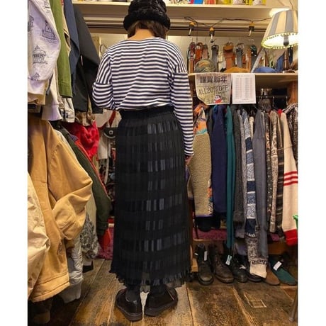 [USED] オーガンジーティアードスカート
