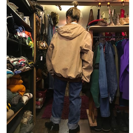 [USED] Carhartt ベージュダック地 PARKA