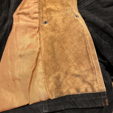 [USED] スウェードLEATHER COAT