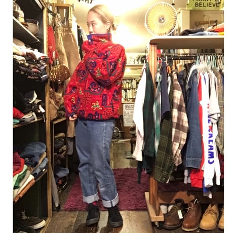 [USED] L.L.Bean サイケデリック フリース