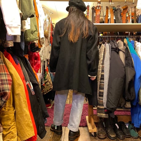 [USED] VINTAGE BLACK COAT！