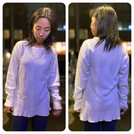 [USED] vintage  COTTON サーマル