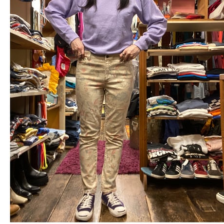 [USED]  Ralph Lauren 花柄デニム