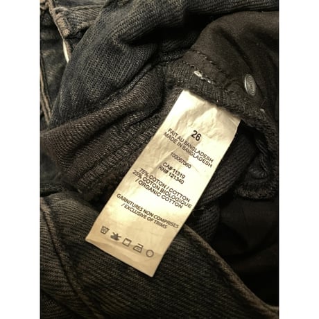 [USED] BORO BLACK DENIM