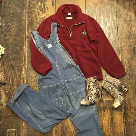 [USED]  70's Vintage  "Lee" DENIM オーバーオール