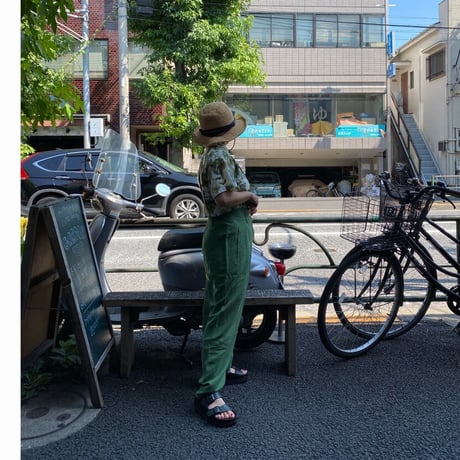 虎柄オープンシャツ🐅💚