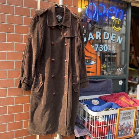 [USED] "POLO JEANS CO." コーデュロイトレンチコート