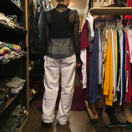 [USED] Vintage WHITE Painter pants