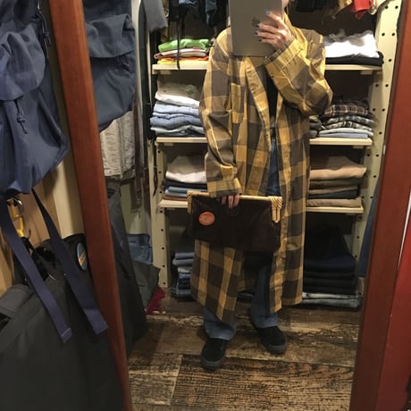 [USED] 太畝コーデュロイクラッチバッグ