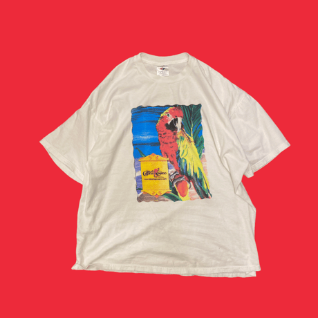 [USED]  GOOD PRINT オウム Tee