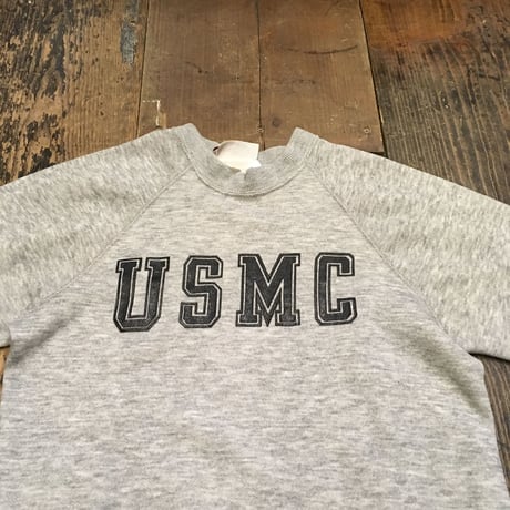 [USED] 80's USMC プリントSWEAT