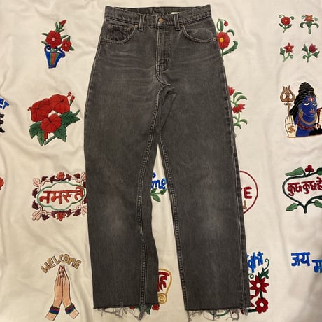[USED] BLACK! Levi's 550  RELAXED FIT REGULAR  CUT OF