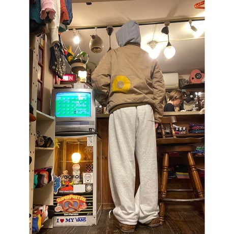[QP ○△ ⇄ garden] 002 MA-1 BEIGE