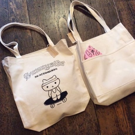 [Naughty] Naughty＋DOODS  CANVAS TOTE BAG