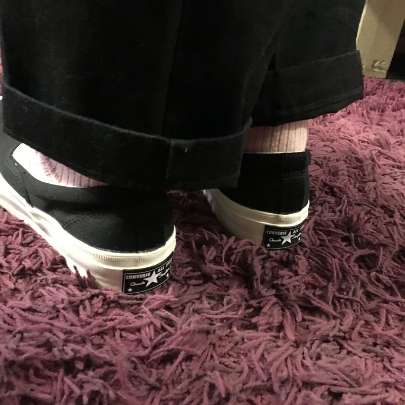 Converse deck star store 67 on feet