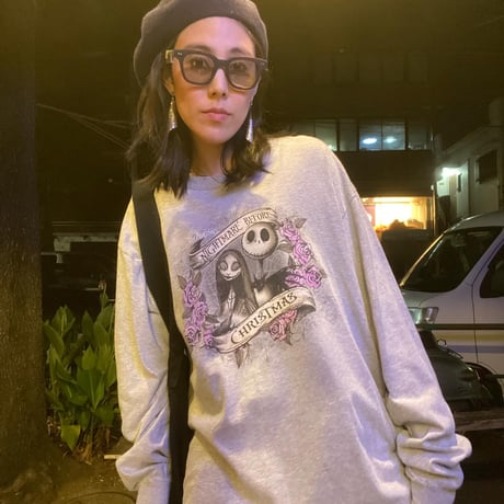 [USED]THE NIGHTMARE BEFORE CHRISTMAS L/S Tee