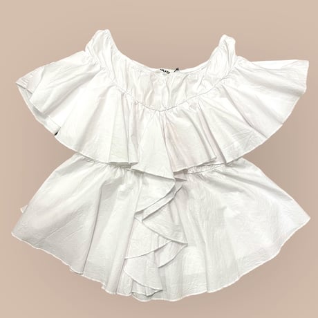 [USED] フリフリ オフショル TOPS