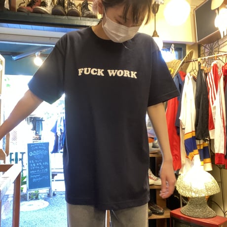 [Naughty] FUCK WORK / SCHOOL SUCKS S/S Tee  -for mens-