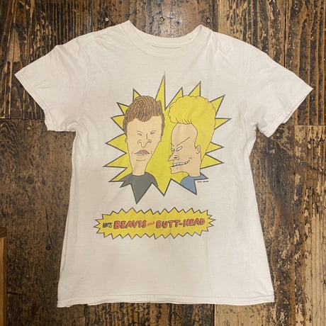 [USED] BEAVIS AND BUTT-HEADプリントTシャツ