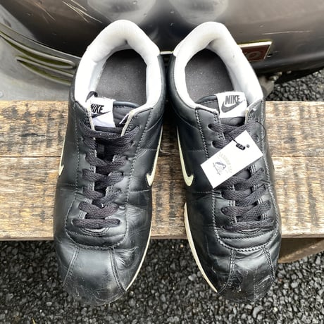 [USED] NIKE "CORTEZ" ブラックレザー♡