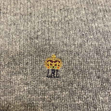 [USED] Ralph Lauren♡LAMBSWOOL シンプルニット