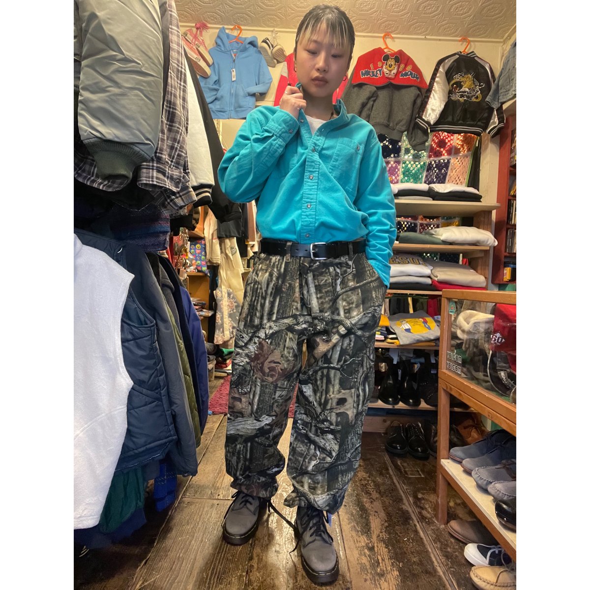 USED] GOODカラー❤️Cotton シャモアクロスシャツ | garden730