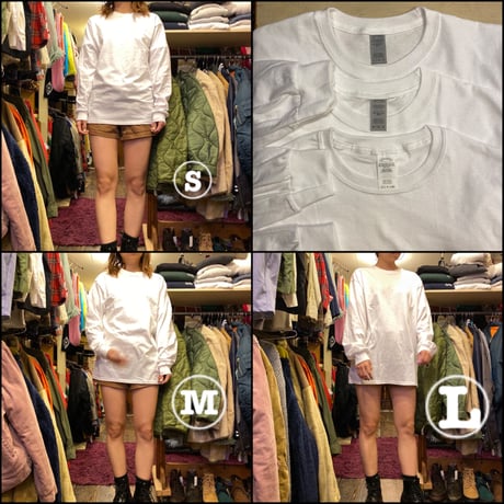 [SELECT] USA 無地ロンTee