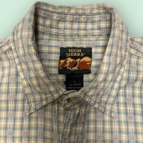 [USED] HIGH SIERRA コットンシャツ