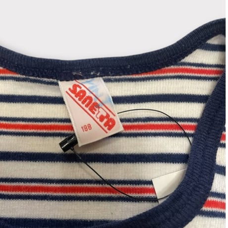 [USED] Euro ボーダー チビtee