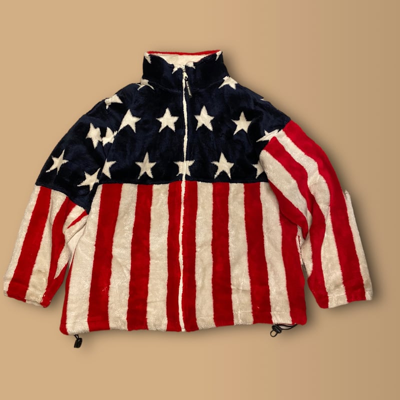USED] BLACK MOUNTAIN 星条旗🇺🇸フリースジャケット | garden730
