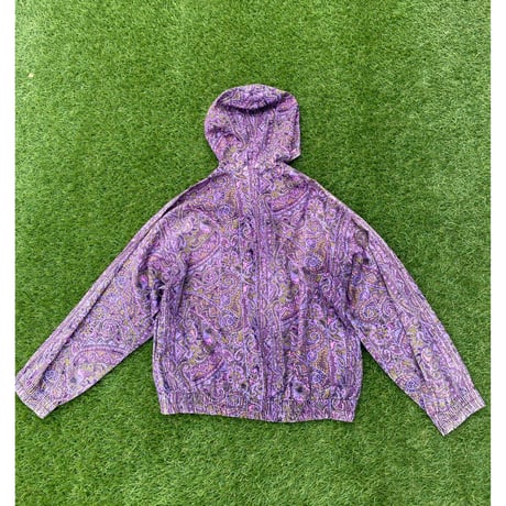 [USED] 総柄💜COTTONパーカー