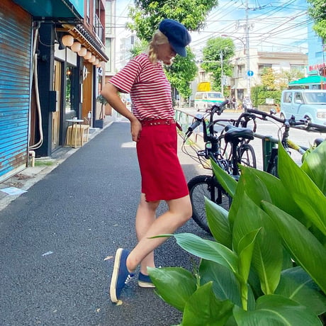 [USED] COTTON SHORTS あか