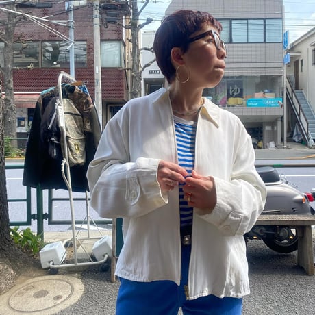 [USED] 真っ白🤍スイングトップ
