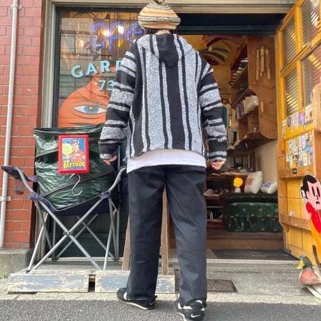 [USED] MEXICAN PARKA  BLK/WHT (Msize)