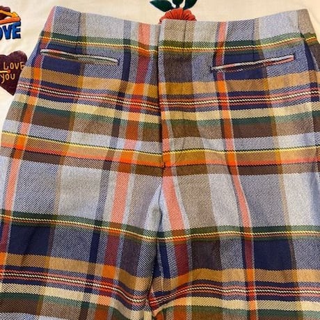 [USED] LEVISスタプレ!チェックパンツ