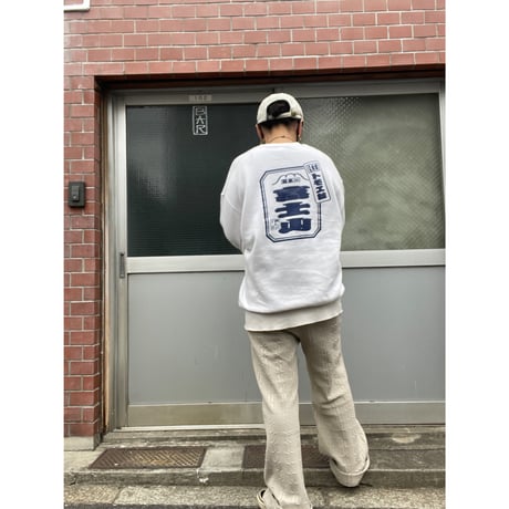 [USED]80~90's ”富士山” WHITE SWEAT