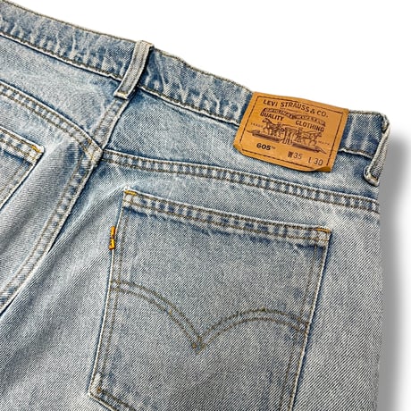 [USED] EURO Levis 605 OrangeTab W35/L31