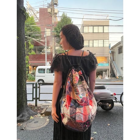 [USED] パッチワーク ナップサック