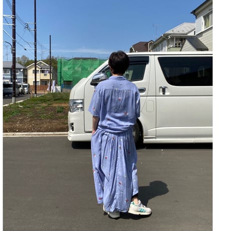 [USED] L.L.Bean 花柄 SET UP