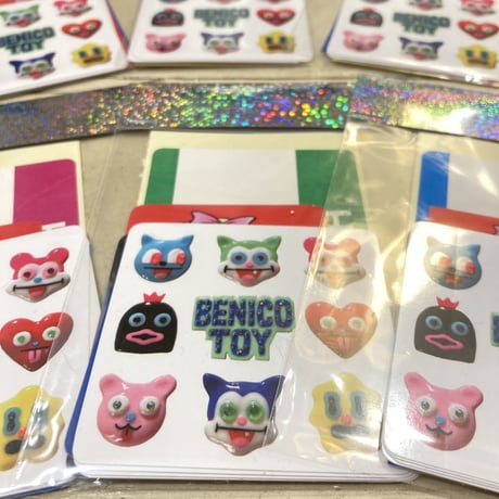 [BENICOTOY] ステッカーSET  (vol.4)