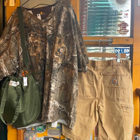 [USED] Carhartt REAL TREE ホスピタル シャツ
