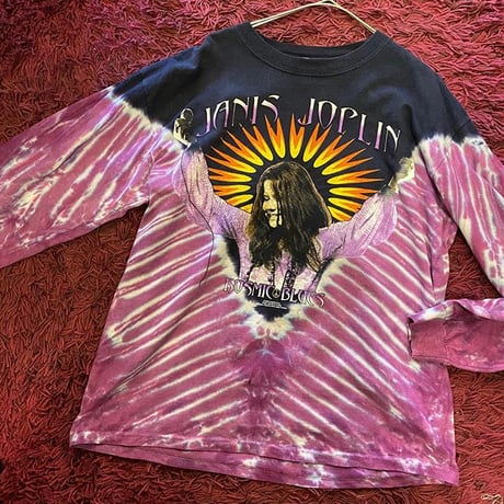 [USED] JANIS JOPLIN  タイダイ ロンTee