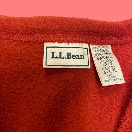 [USED] L.LBean GIRL’Sフリースベスト