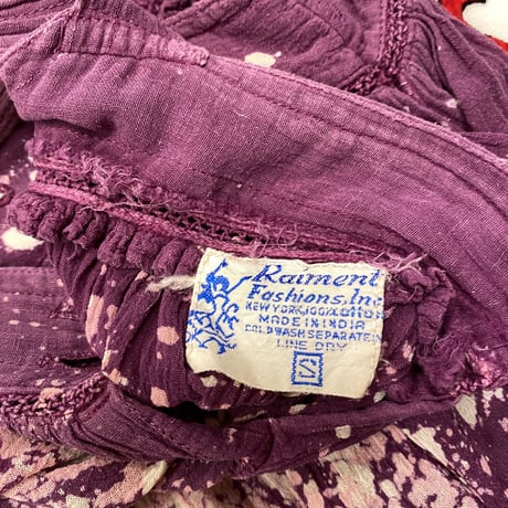 [USED] インド綿 ペイズリー キャミドレス♡
