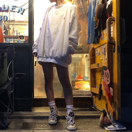 [USED] RL!ナイロンプルオーバーsweat