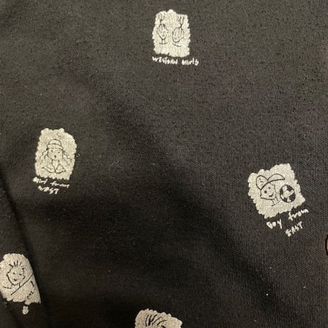 [USED]80’sプリントサロペット