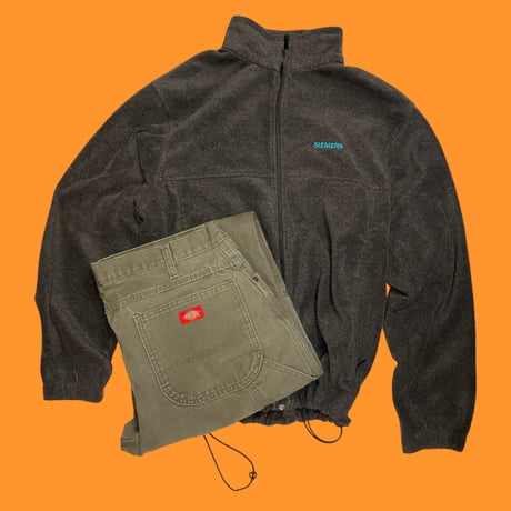 [USED] Columbia "SIEMENS"  フリース JKT