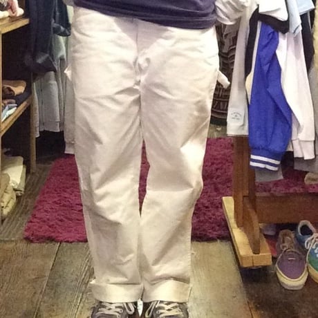 [USED] Dickies  COTTON ペインターパンツ WHITE