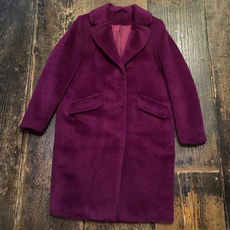 [USED] いい色 毛足の長いWOOLコート