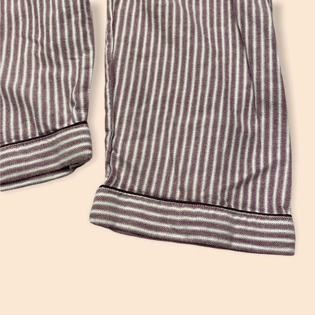 [USED] RED ストライプパジャマPANTS♡